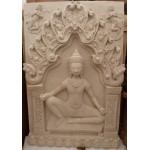 "Vishnu" Sandsteinbild - Farbe: Sand